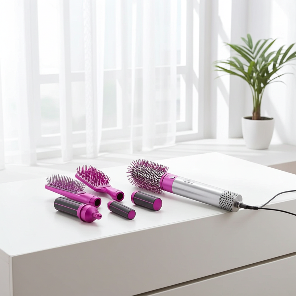 5-in-1 Hair Straightener Styling Tool